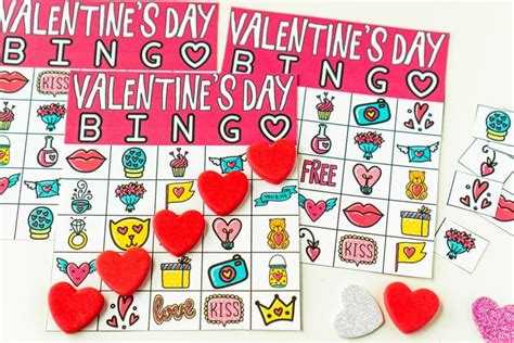 Tarjetas De Bingo De San ValentÍn Para Imprimir Gratis Para Todas Las