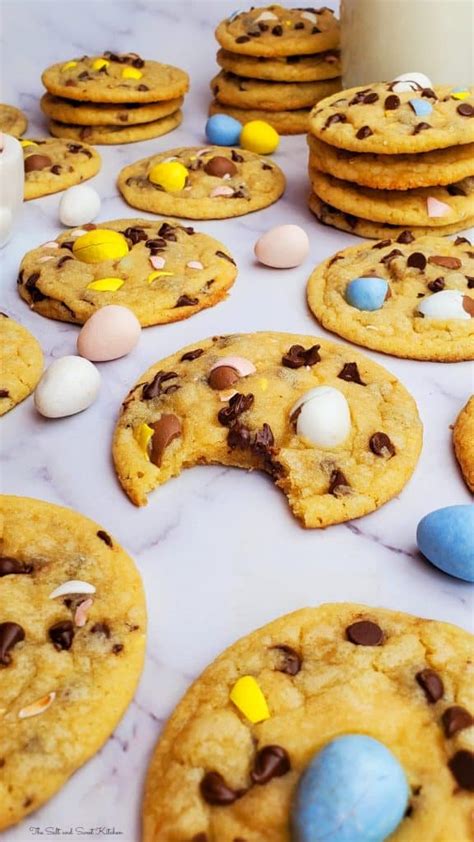 Easter Chocolate Chip Cookies The Salt And Sweet Kitchen