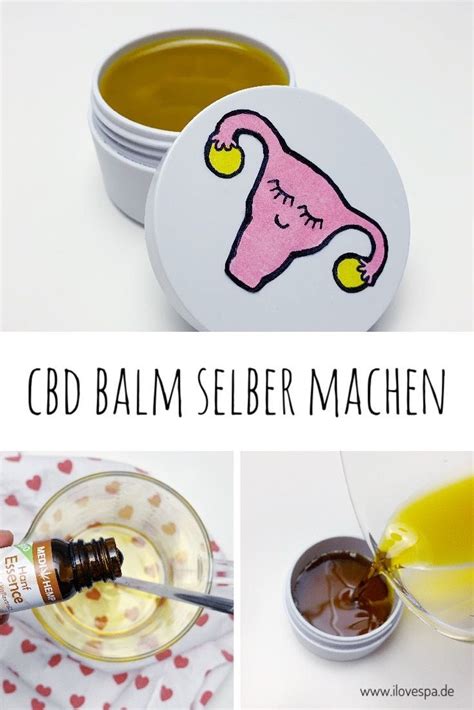 Diy Cbd Balm Gegen Menstruationsbeschwerden Kosmetik Selber Machen