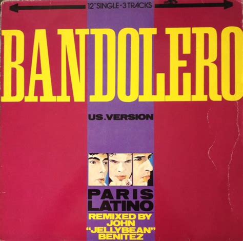 Bandolero Paris Latino 1983 Vinyl Discogs