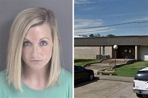 Blonde Teacher Kylie Modisette Arrested After Sending Filthy Pictures To Teen Daily Star