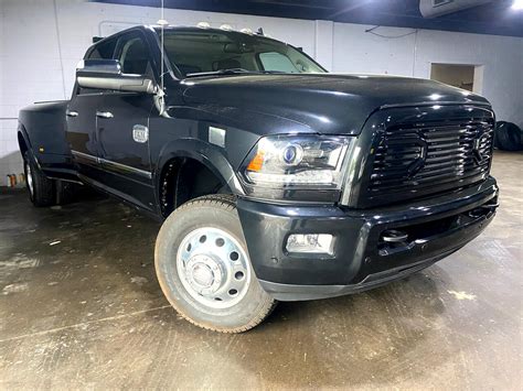 Used 2018 Ram 3500 Longhorn Crew Cab Lwb 4wd Drw For Sale In