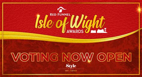 Public Vote Opens For Red Funnel Isle Of Wight Awards Red Funnel Ferries