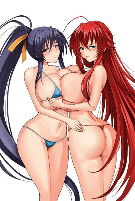 Rias Gremory And Himejima Akeno High School Dxd Drawn By Metalbolic Danbooru