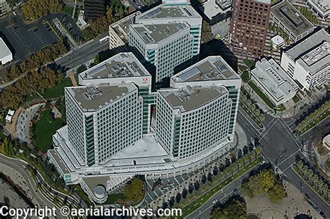 Aerial Photograph Adobe Systems Headquarters San Jose San Clara County California Aerial