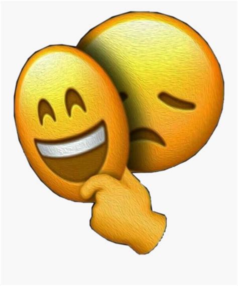 Crying Happy Outside Sad Inside Emoji Hd Wow