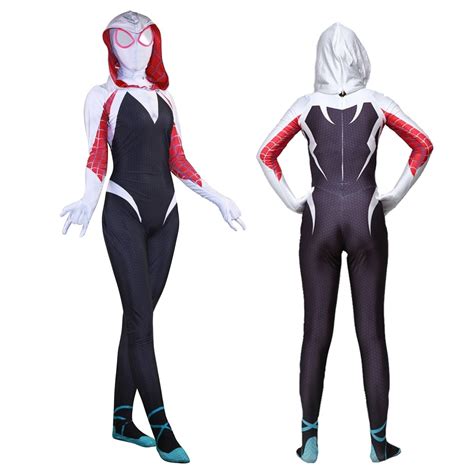 Toddler And Womens Spider Girl Gwen Stacy Costume Halloween Spiderman