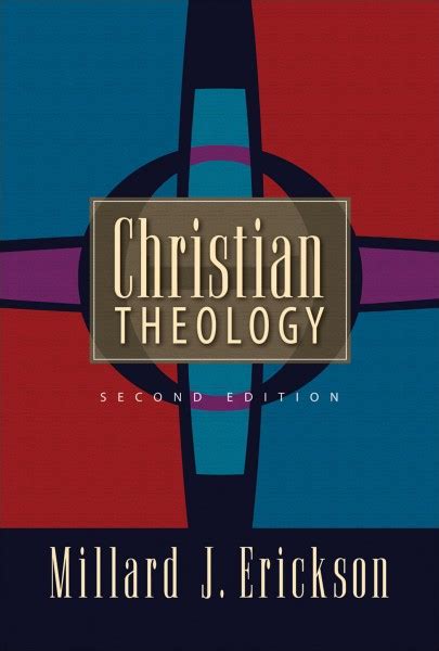 Read everything in the ivp contours of theology series. Christian Theology, 2nd Edition by Millard J. Erickson ...