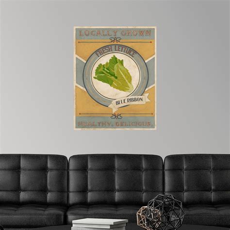 Vintage Produce Sign Iv Poster Art Print Vegetables Home Decor Ebay