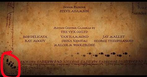 In The Credits For Harry Potter And The Prisoner Of Azkaban You Can
