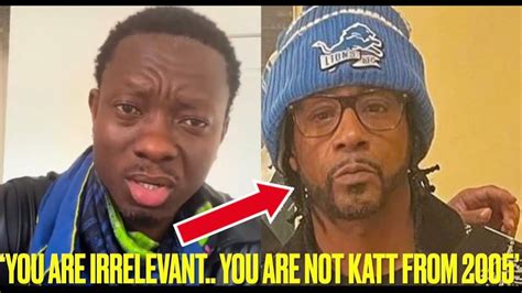 michael blackson responds to katt williams dissing him and calling him fake african comedian youtube