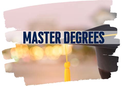 What Does Master S Degree Mean