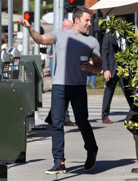 Ben Affleck Showing Off His Muscles In LA POPSUGAR Celebrity Photo 2