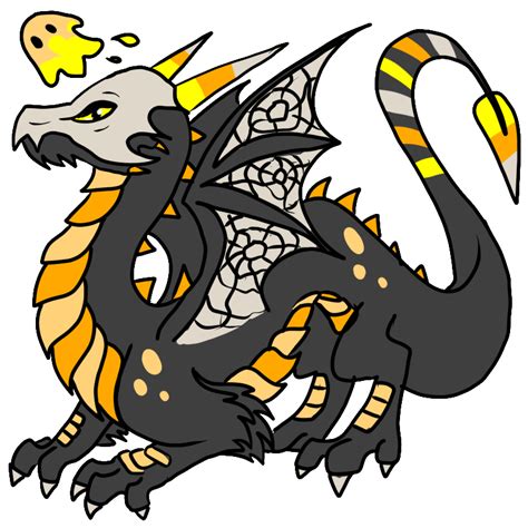 Halloween Dragon Adopt Closed By Dragondodo On Deviantart Dragon