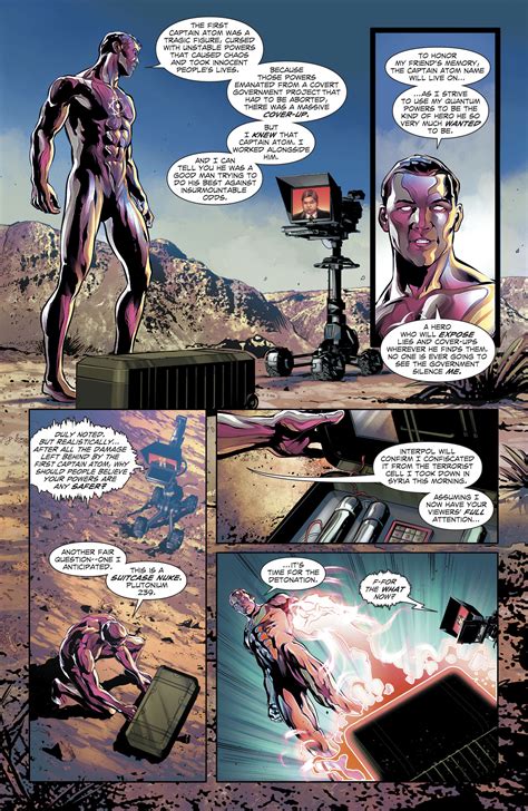 Dc Comics Rebirth Spoilers Fall And Rise Of Captain Atom 4