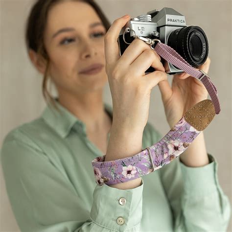 Wrist Camera Strap Vegan Camera Strap For All Dslr Cameras Canon