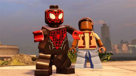 Lego Marvels Avengers Spider Man Miles Morales Free Roam