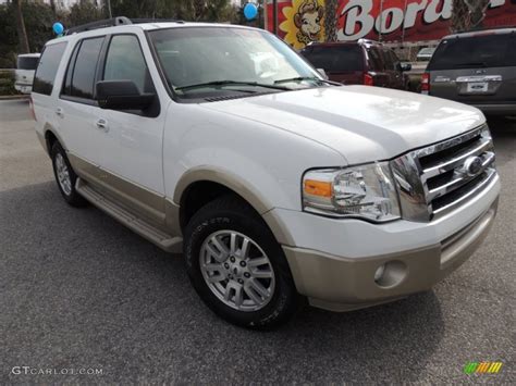 2009 Oxford White Ford Expedition Eddie Bauer 76389292 Photo 2