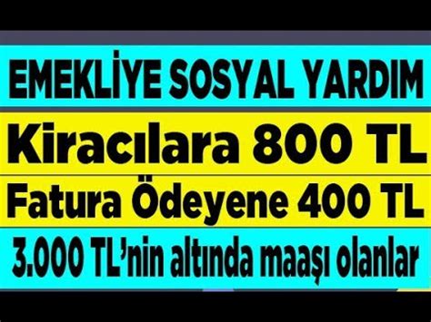 Memur emekli maaşı ne kadar olacak? Emekli maaşı yetmeyenler için çare! Sosyal Yardım işi ...