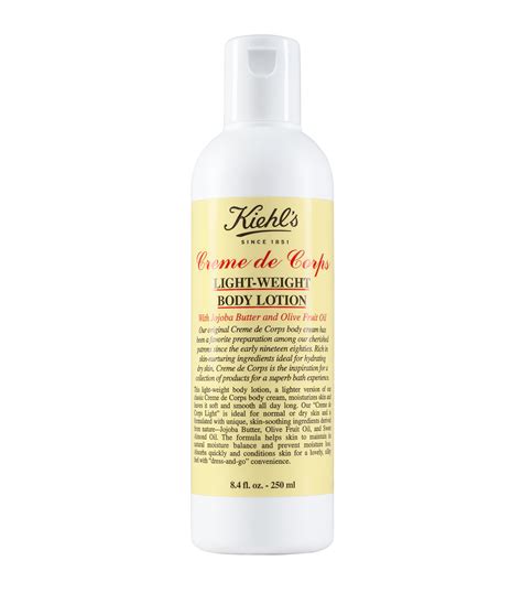 Revitalize skin with kiehl's nourishing creams and moisturizers for body care. Creme de Corps Light-Weight Body Lotion - Kiehl's
