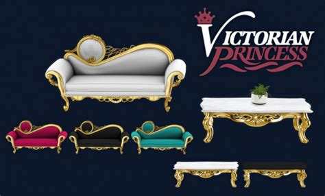 Leo 4 Sims Victorian Princess Set • Sims 4 Downloads