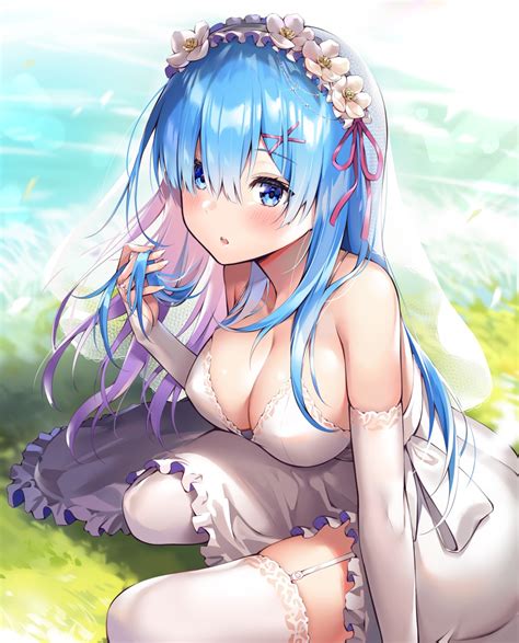 Ale Nqki Re Zero Kara Hajimeru Isekai Seikatsu Rem Re Zero Cleavage