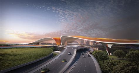 Beijing New Airport Terminal Building Daxing China Zaha Hadid