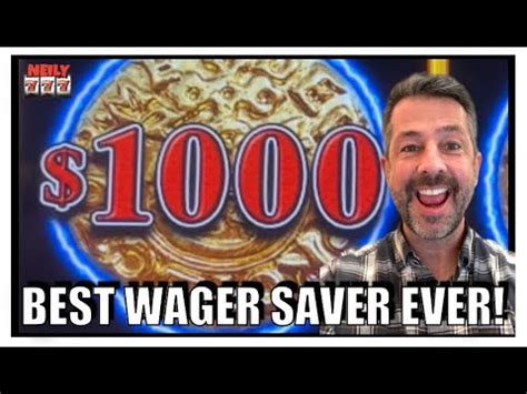 Omg Huge Win On A Wager Saver On Dollar Storm Slot Machine Youtube