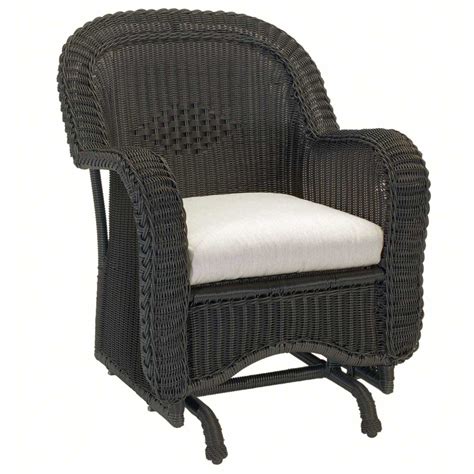 The regent swivel glider is a contemporary woven design that blends generous proportions and delicate curves. Outdoor Patio And Furniture Glider Chair White Wicker ...