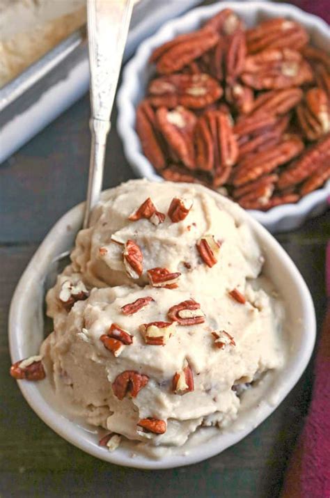 Paleo Butter Pecan Ice Cream Real Food With Jessica
