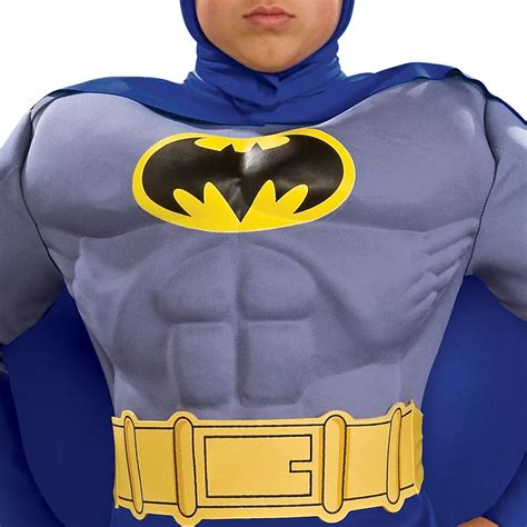 Brave And The Bold Batman Muscle Costume For Boys Party City