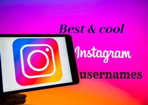 Best & cool instagram usernames | Cool usernames for instagram, Names for instagram, Instagram ...