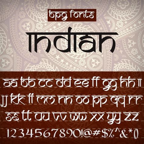 Bpg Indian Font This Bpg Indian Font Style Includes All 56 English