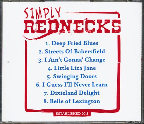 Simply Rednecks Cd Simply Rednecks Pure Country Music Cd Bear