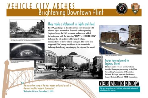 Motorcities Vehicle City Arches Brightening Downtown Flint