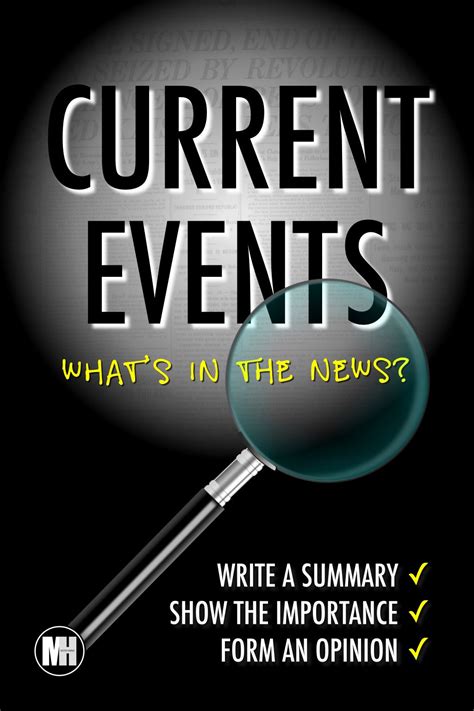 This Current Events Summary Is An Excellent Tool For Students To Get
