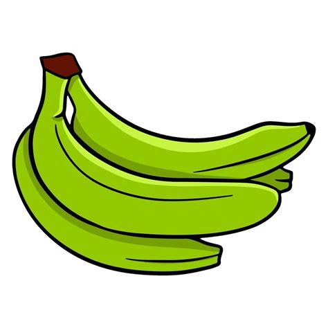 Plátano Verde Colorido Un Monton De Bananas Para Diseño Y Decoración