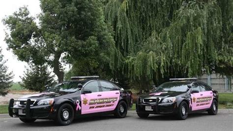 San Joaquin Co Sheriffs Office Shows Support By Going Pink