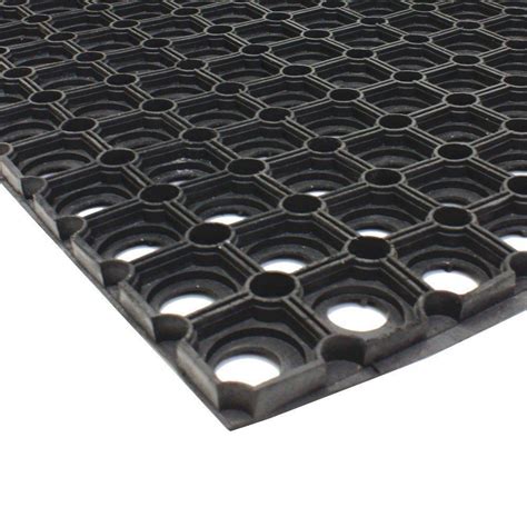 Heavy Duty Large Rubber Hollow Indoor Outdoor Rubber Mat Home Office 50