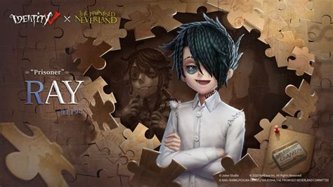 Official Poster Identity V Crossover The Promised Neverland Part 1 Limited Ray การถ่าย