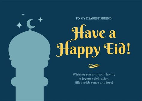 Customize 44 Eid Al Fitr Cards Templates Online Canva
