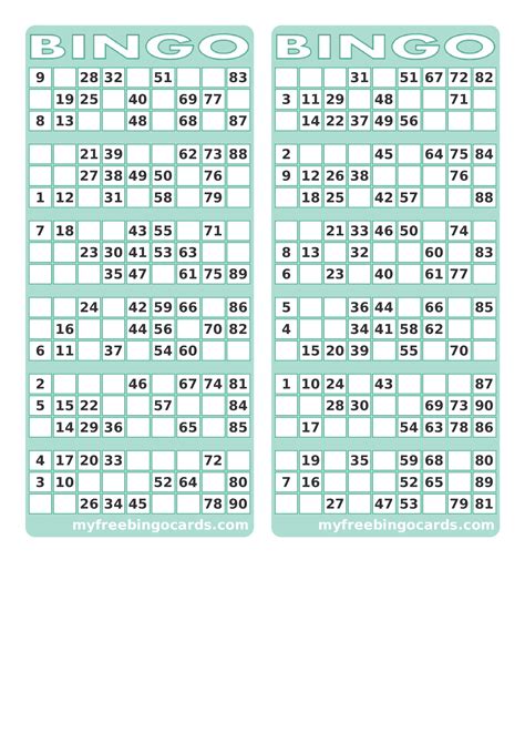 Blank Bingo Card Template Blank Bingo Template 14 Free Psd Word Pdf
