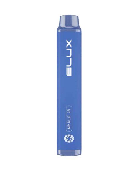 Elux Legend Mini Disposables Mr Blue 600 Puffs Buy One Get One Free