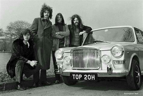 Cool Car That Moved The Move Bev Bevan Jeff Lynne Rick Price And Roy