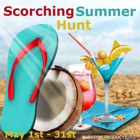 Scorching Summer Hunt 2019 Teleport Hub Second Life Freebies
