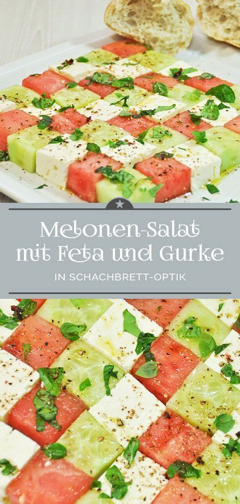 Dieser sommerkuchen sieht zum einen unfassbar cool aus, zum anderen schmeckt er herrlich frisch und fruchtig. Wassermelonen-Feta-Salat | Rezept in 2020 | Salat mit ...