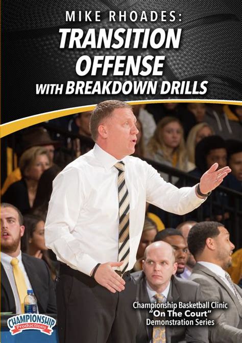 Transition Offense With Breakdown Drills Basketball Championship