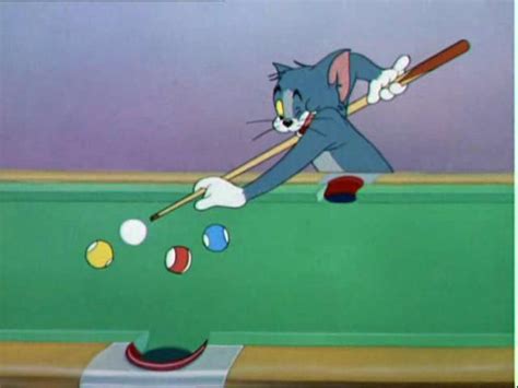 Cue Ball Cat 1950 Dogs Playing Pool Snooker Room Sport Pool Pool