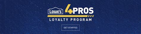 Maybe you would like to learn more about one of these? Discover Lowe's For Pros Loyalty Program Benefits