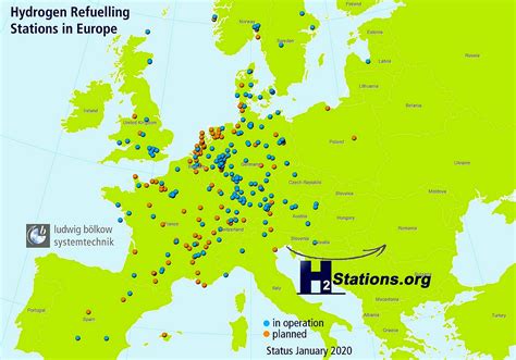 H₂ Stations 83 New Hydrogen Refuelling Stations Worldwide
